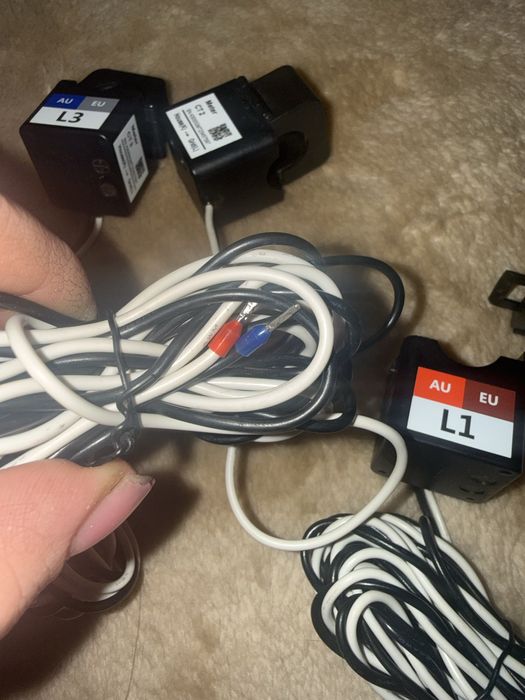 Przekładniki prądowe 3 sztuki komplet