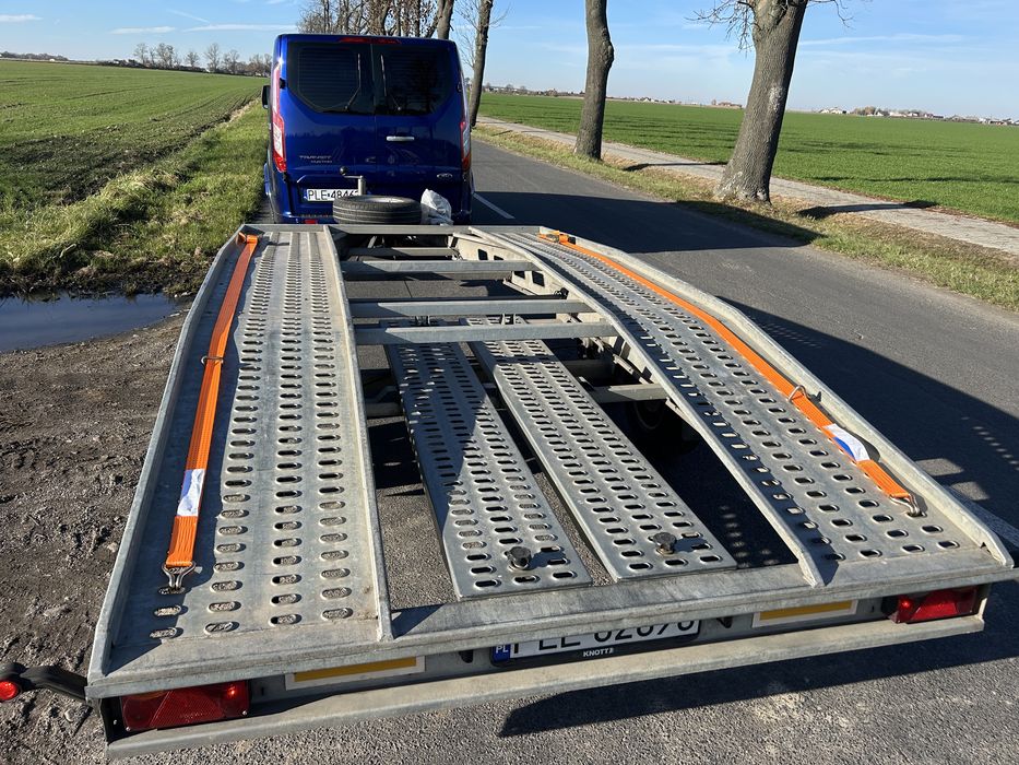 Przyczepa laweta glowacz 2023 r dmc 2000kg nowe opony+ pasy