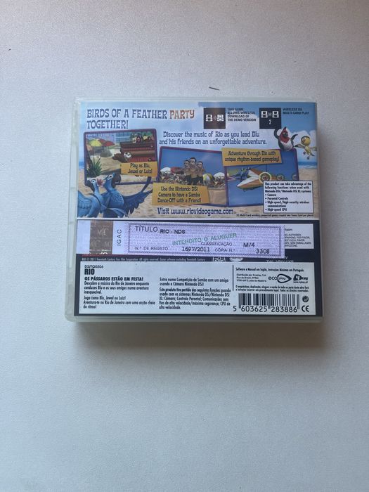 Jogo Nintendo DS Rio The Movie THQ Completo