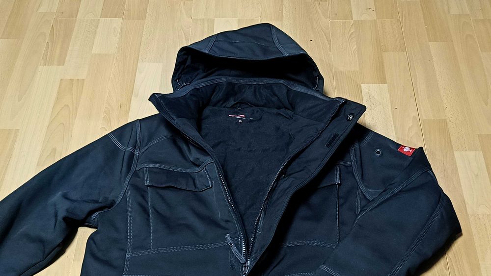 Zimowa kurtka softshell ENGELBERT STRAUSS ROUGHTOUGH r.XL stan idealny
