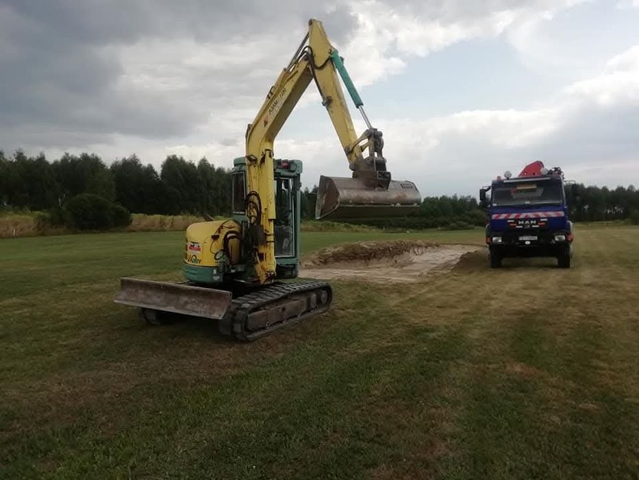 Usługi zwyżką  ,koparką ,wywrotka Hds