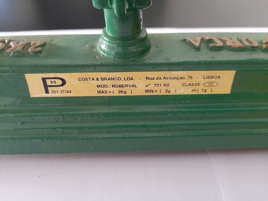 Balança de Pratos, max. 2 kg