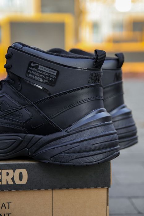 Кросівки з хутром Nike M2K Tekno Winter premium зимові | Кроссовки Найк чоловічі