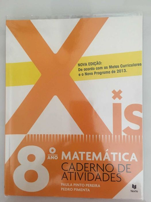 Cadernos Escolares de Atividades/ do Aluno/ de Exercícios - 8° Ano