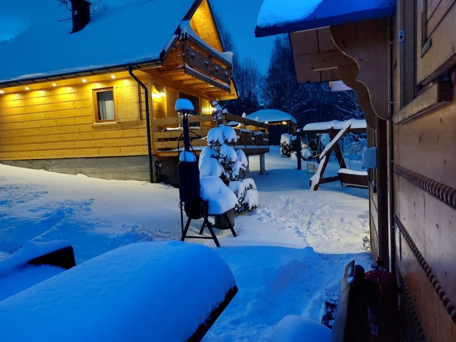 domek w górach Wisła domek  wynajem Beskidy sauna jaccuzi ferie zimowe