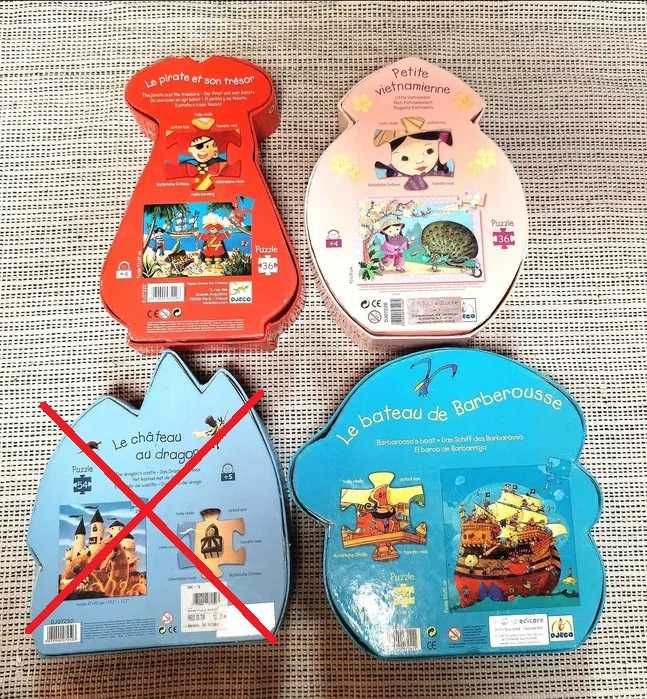 Jogo infantil puzzle Djeco 3 a 5 anos