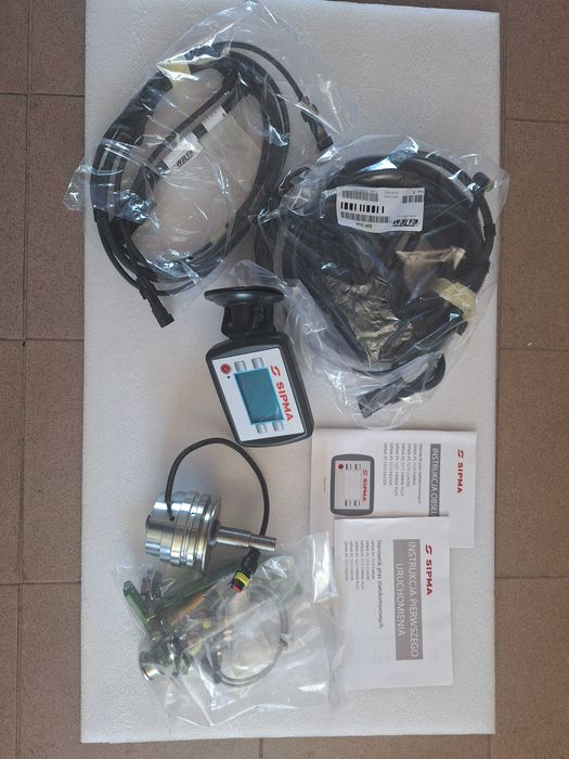 Sterowanie elektryczne podawania siatki Prasa Sipma PS 1210 Classic