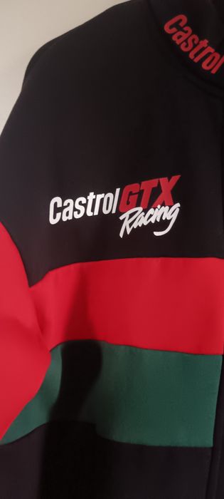 Czarna bluza męska Castrol Gtx Racing Cropp rozm M jak nowa