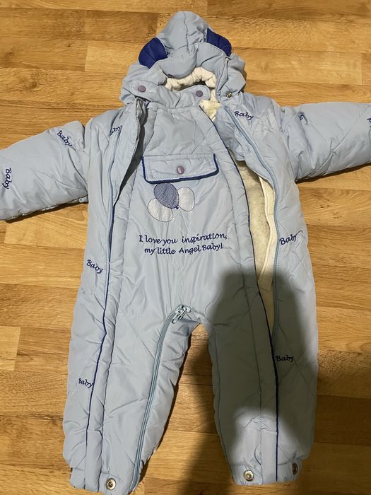 Продам теплий зимовий дитячий комбінезон від 1 до 1,5