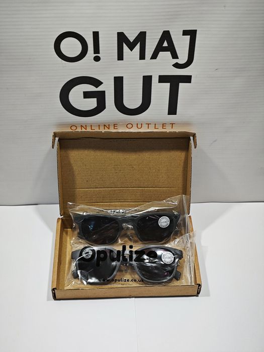 Okulary Przeciwsłoneczne Opulize Matowe Ochrona Uv400 Ss2-7 +1.00