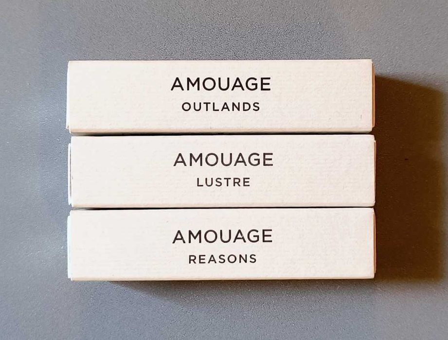 Amouage Lustre Outlands Reasons Sample Set