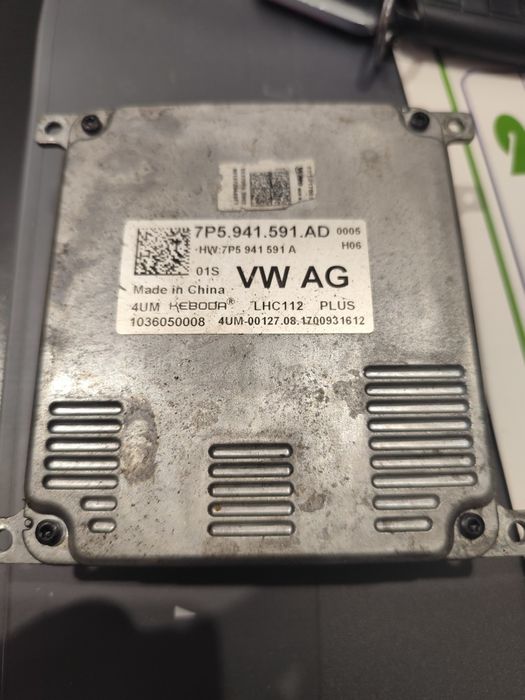 Vários Balastros farol led Seat Leon 5f óptica