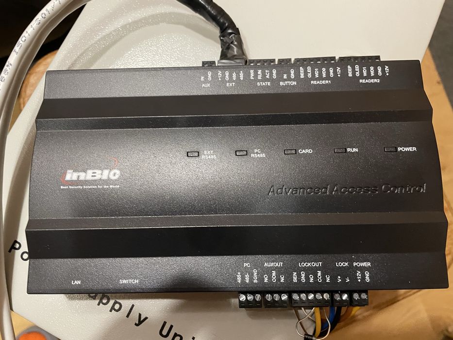 СКД комплект біометричний Мережевий  1 дверцята ZKTeco InBio 160
