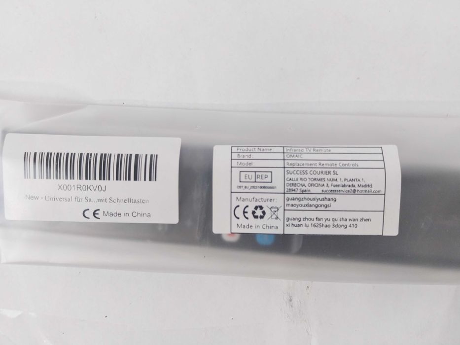 Uniwersalny pilot do Samsung Netflix Rakuten TV Prime Video Disney+