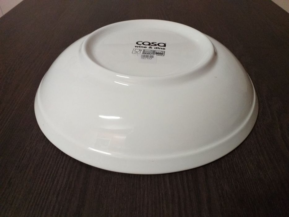 NOVO Travessa,CASA 30cm,saladeira,prato grande,em mão,veja zonas