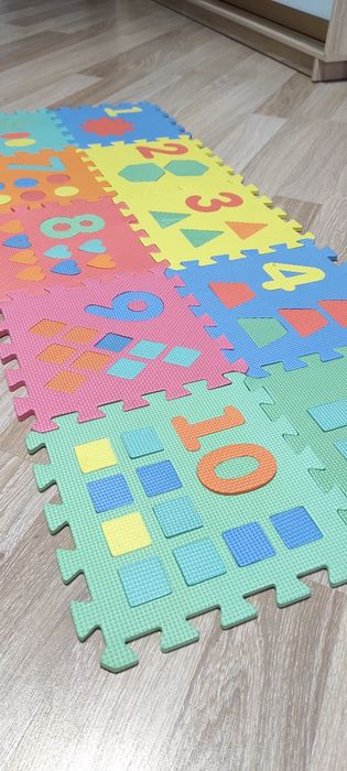 Ігровий килим дитячий мозаїка