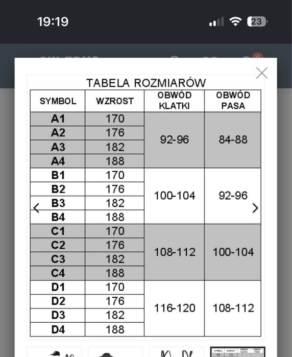 Ubranie koszarowe STRAŻ
