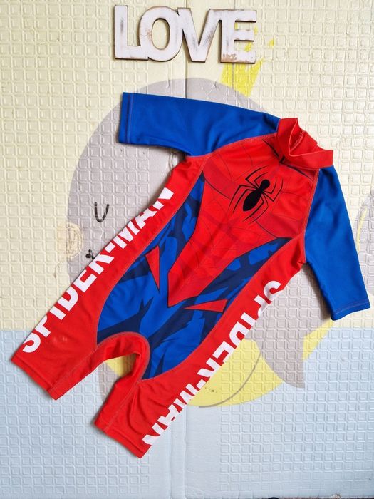 Костюм для плавання Spiderman Marvel Марвел хлопчик 18-24 м 1,5-2 р купання комбінезон