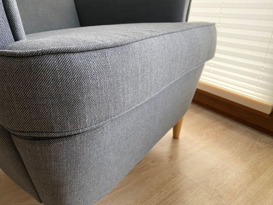 Fotel Ikea Strandmon - szary