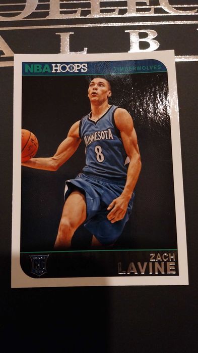 Zach LaVine NBA Hoops Rookie Card RC Karta NBA
