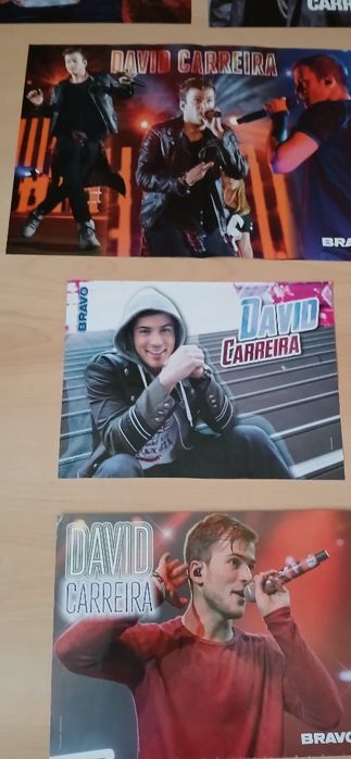 Lote posteres David Carreira