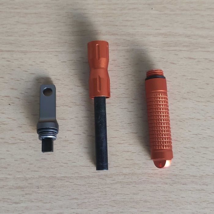 Pederneira - Mecanismo de Criar Fogo Isqueiro Sobrevivência