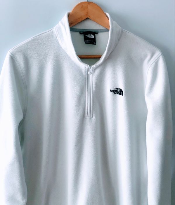 Жіноча біла флісова кофта  The North Face.