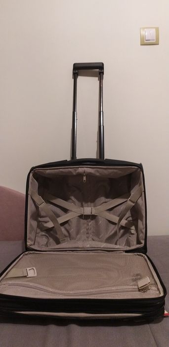 Zestaw walizka + etui + kosmetyczka + kluczyk =  nowe TITAN