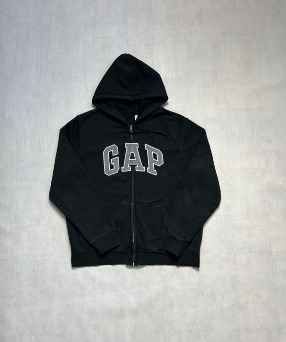 Bluza GAP big logo zipped y2k