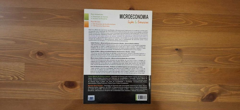 Microeconomia Lições e Exercícios