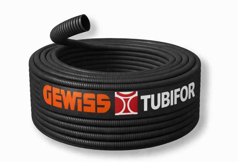 Peszel fi 16 fi20 fi25 rura karbowana GEWISS TUBIFOR 750N UV NIEPALNY