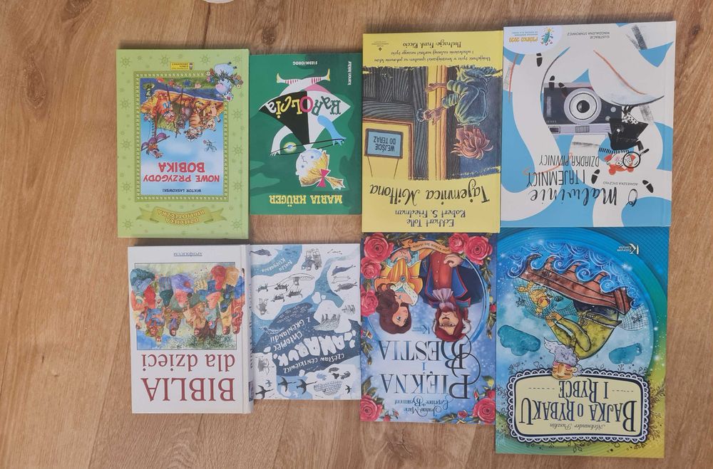 zestaw książek dla dzieci