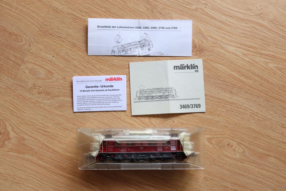 Locomotiva Marklin HO 3469 BR E 19