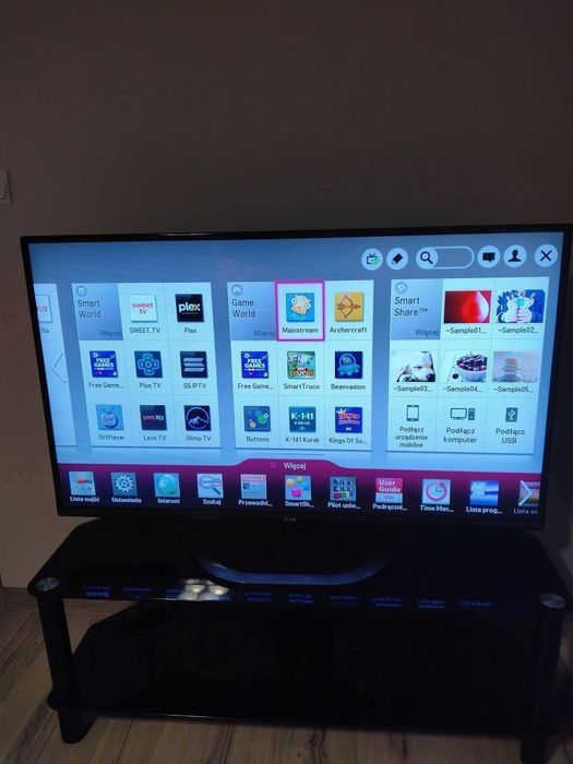 TV LG LED Plus 47" Cinema 3D Smart TV + 6x Okulary 3D + Pilot Magic LG