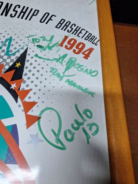 Poster Selecção Angola FIBA World Cup 1994