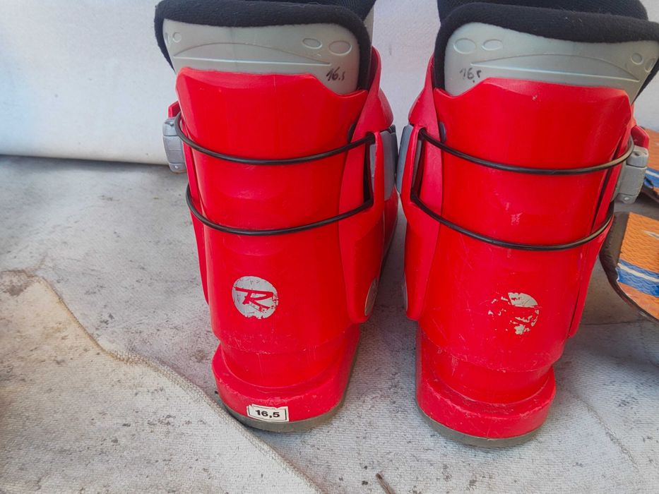 Pierwsze dziecięce narty HEAD XRC 67 cm + Butki ROSSIGNOL 16,5 + KASK