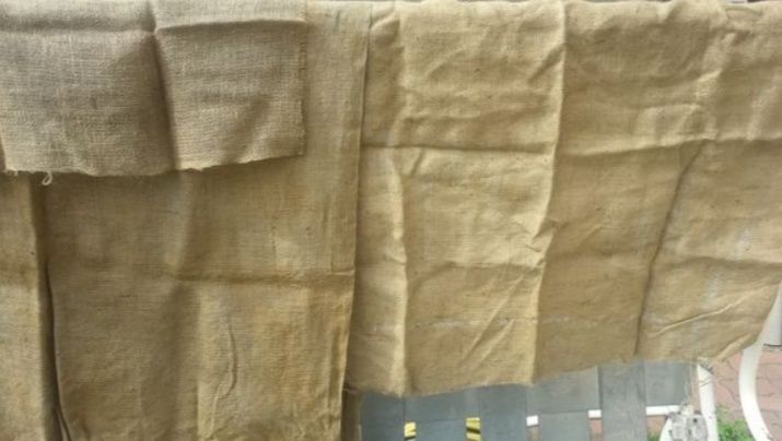 Мішковина СССР куски...