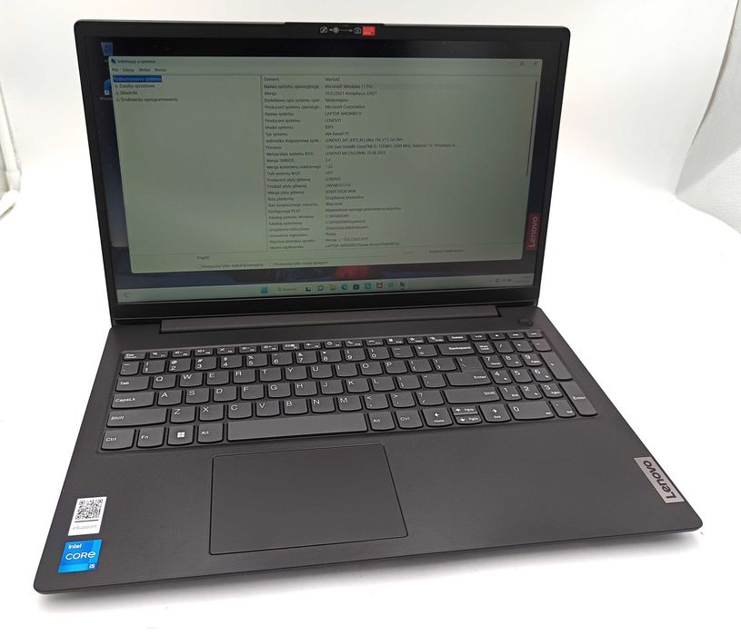 Laptop Lenovo V15 G4 i5-12500H/16GB/512SSD Faktura vat marża OKAZJA!