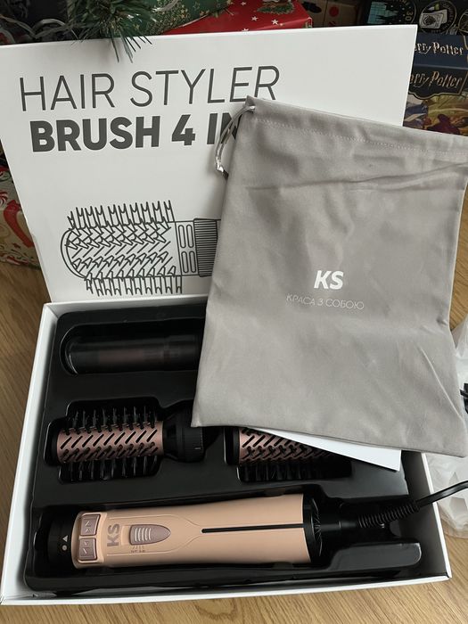 Фен браш стайлер для волосся