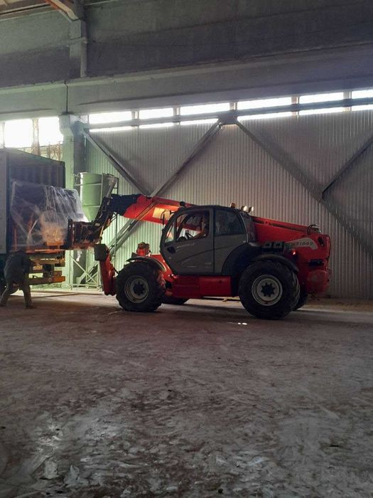 Вишка,навантажувач,погрущик,обрізка дерев.Оренда Manitou з оператором