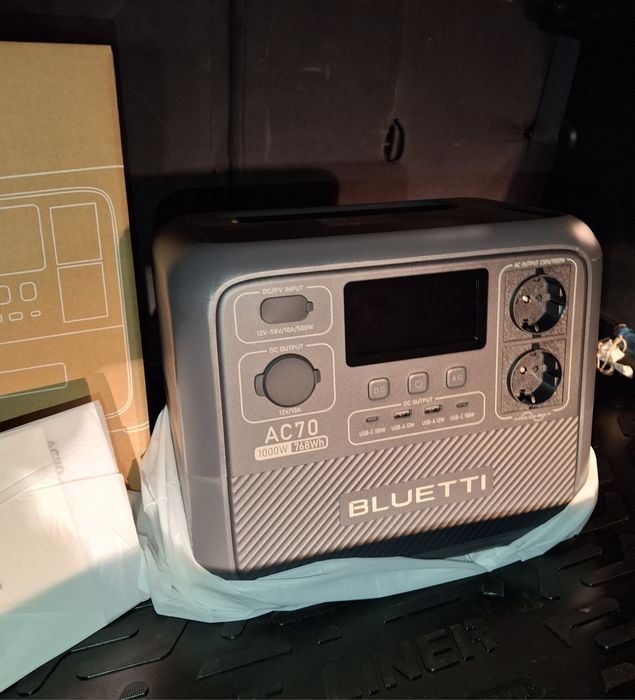 В наявності  Bluetti Ac70 EU - зарядна станція