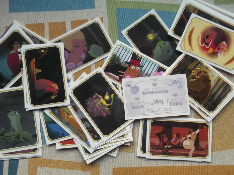 Cromos A Princesa e o Sapo   2009