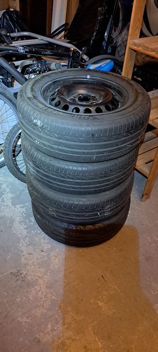 Felgi stalowe koła, z oponami letnimi 195/65 r15