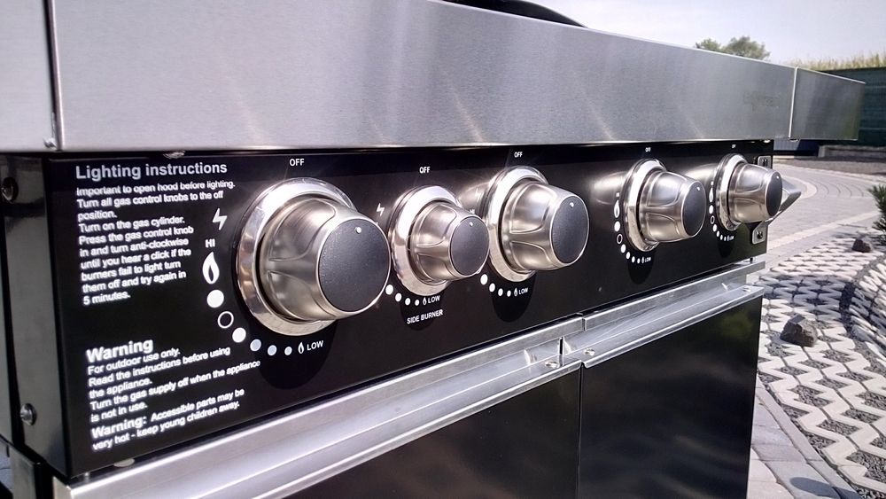 Gril gazowy ogrodowy