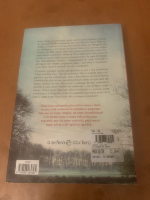 Em defesa de Jacob # william Landay