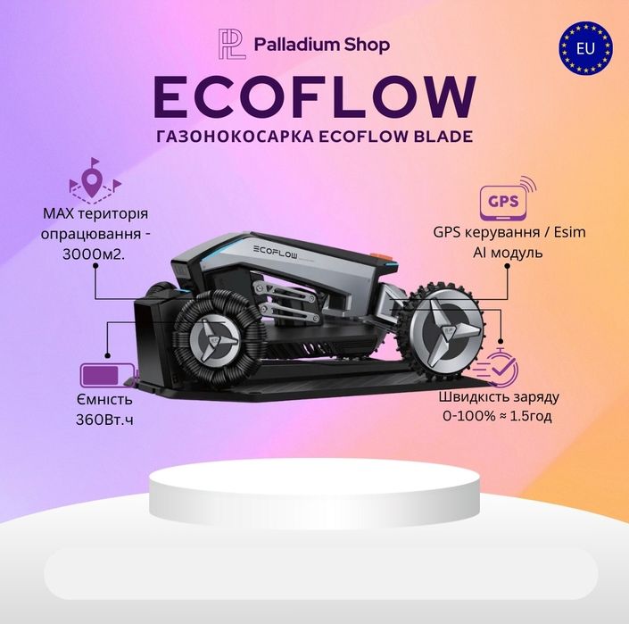 Газонокосарка Ecoflow Blade