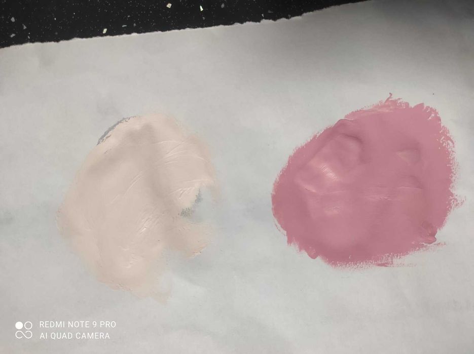 Краска для стен матовая 750 ml .