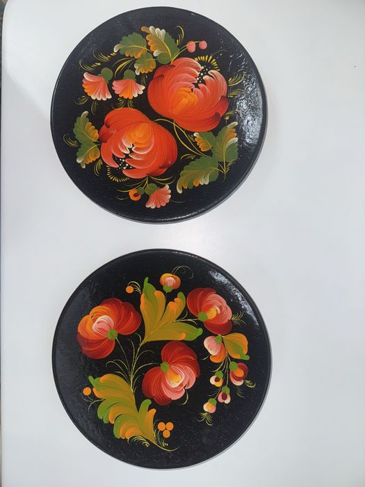 Тарілки Петриківський розпис сувенірні