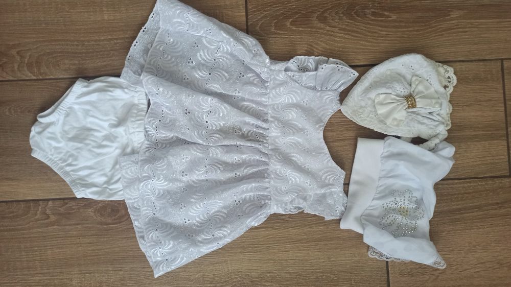 Святкове плаття на дівчинку 62 - 68 р, на 0-2 міс