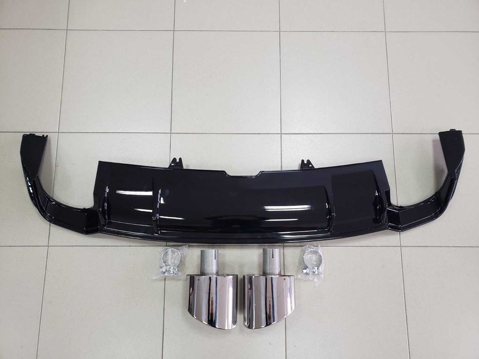 Диффузор на Audi А3 А4 А5 A6 A7 | в стиле RS